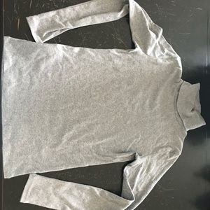 grey turtleneck